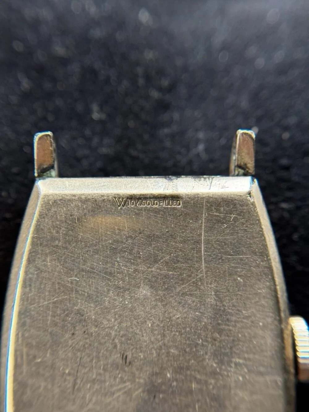 1920s Hamilton 986 17J Art Deco Tank Watch 10K Gold Filled Runs